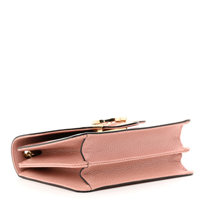 Gucci Dollar Calfskin Small Interlocking G Shoulder Bag Soft Pink 4 of 10