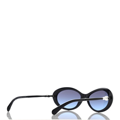 Chanel Acetate Pearl Sunglasses 5428-H Black 4 of 7