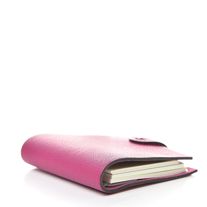 Hermes Togo Ulysse PM Agenda Cover Rose Pourpre 4 of 8