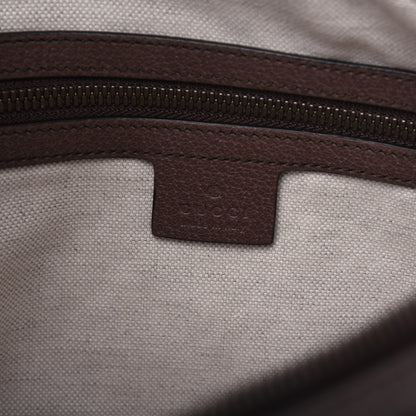Gucci GG Supreme Monogram Web Small Ophidia Half Moon Hobo Brown 7 of 13
