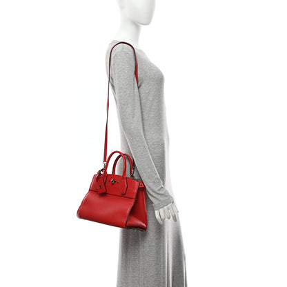 Louis Vuitton Taurillon City Steamer PM Rouge 2 of 12