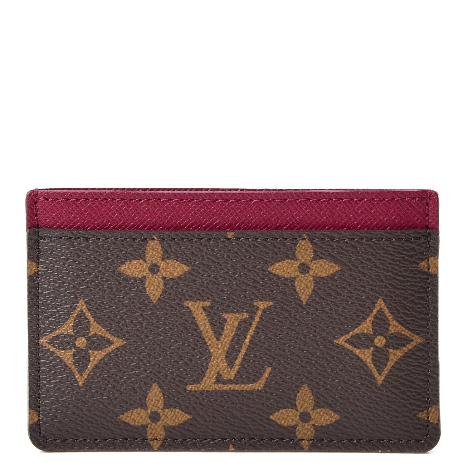 Louis Vuitton Monogram Card Holder Fuchsia 1 of 8