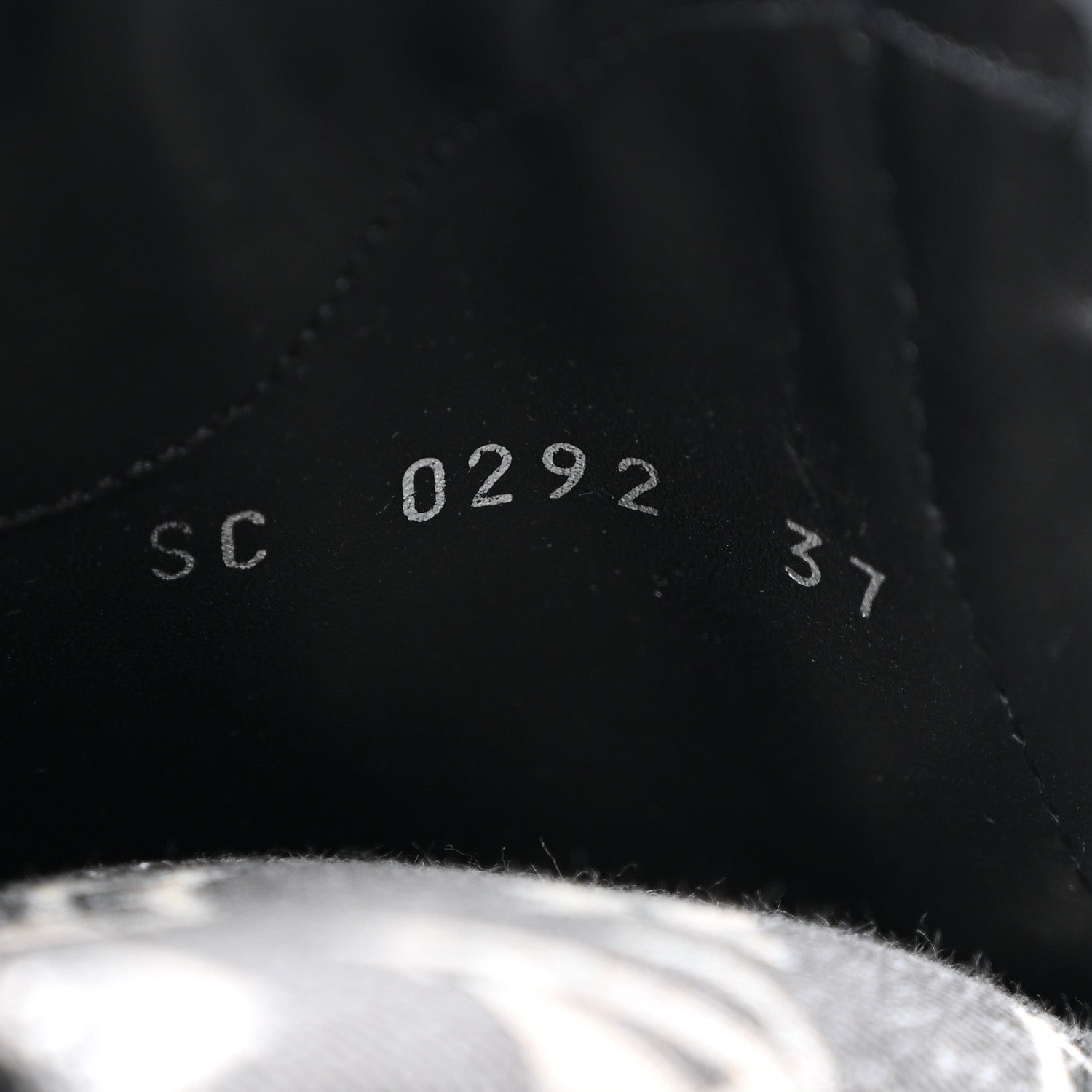 Louis Vuitton Calfskin Monogram Denim Laureate Platform Desert Boots 37 Grey 7 of 8