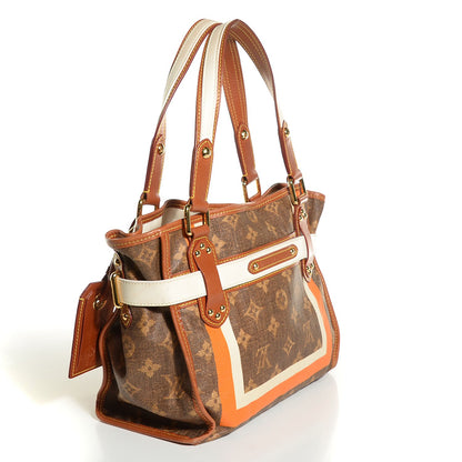Louis Vuitton Monogram Rayures Tisse Sac PM 3 of 7