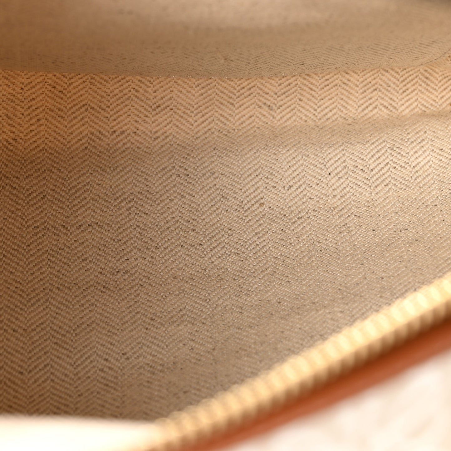 Jacquard Anagram Calfskin Small Cubi Bag Ecru Tan