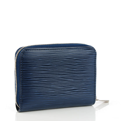 Louis Vuitton Epi Zippy Coin Purse Indigo 3 of 7