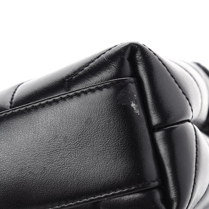 Saint Laurent Calfskin Y Quilted Monogram Toy Loulou Crossbody Bag Black 12 of 14