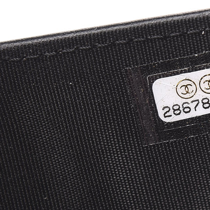 Chanel Caviar Quilted Medium Boy Flap Wallet Black 8 of 9