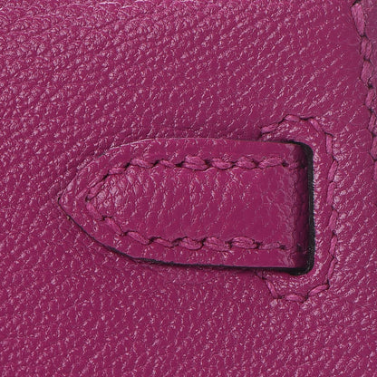 Hermes Chevre Mysore Mini Kelly Sellier 20 Rose Pourpre 24 of 28