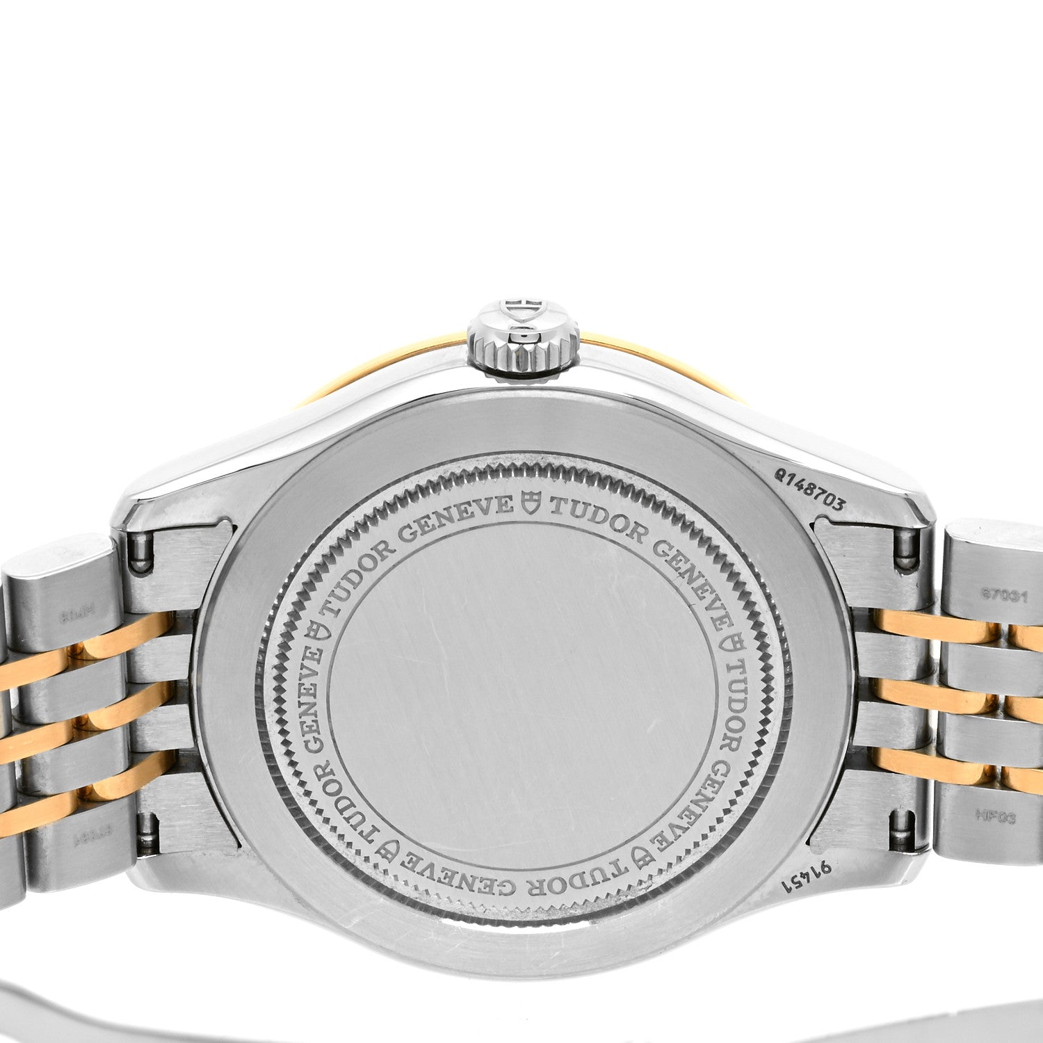 TUDOR Stainless Steel 18K Rose Gold Diamond 36mm 1926 Automatic Watch White 91451 4 of 5