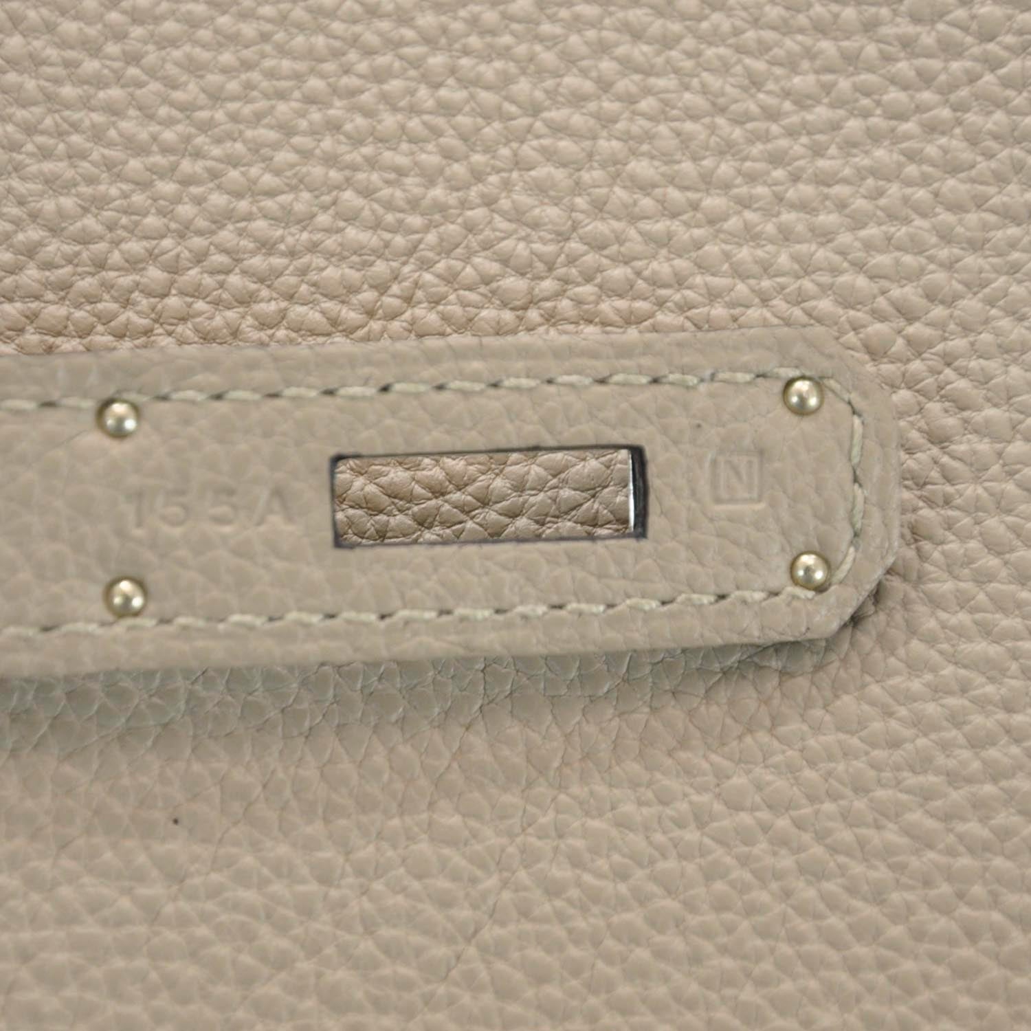 Hermes Togo Birkin 35 Gris Tourterelle 11 of 11