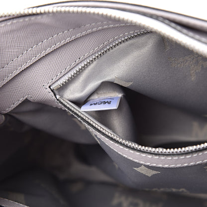 MCM Saffiano Medium Nuovo Tote Gull Gray 7 of 12