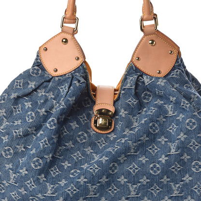 Louis Vuitton Denim Mahina XL Blue 10 of 10