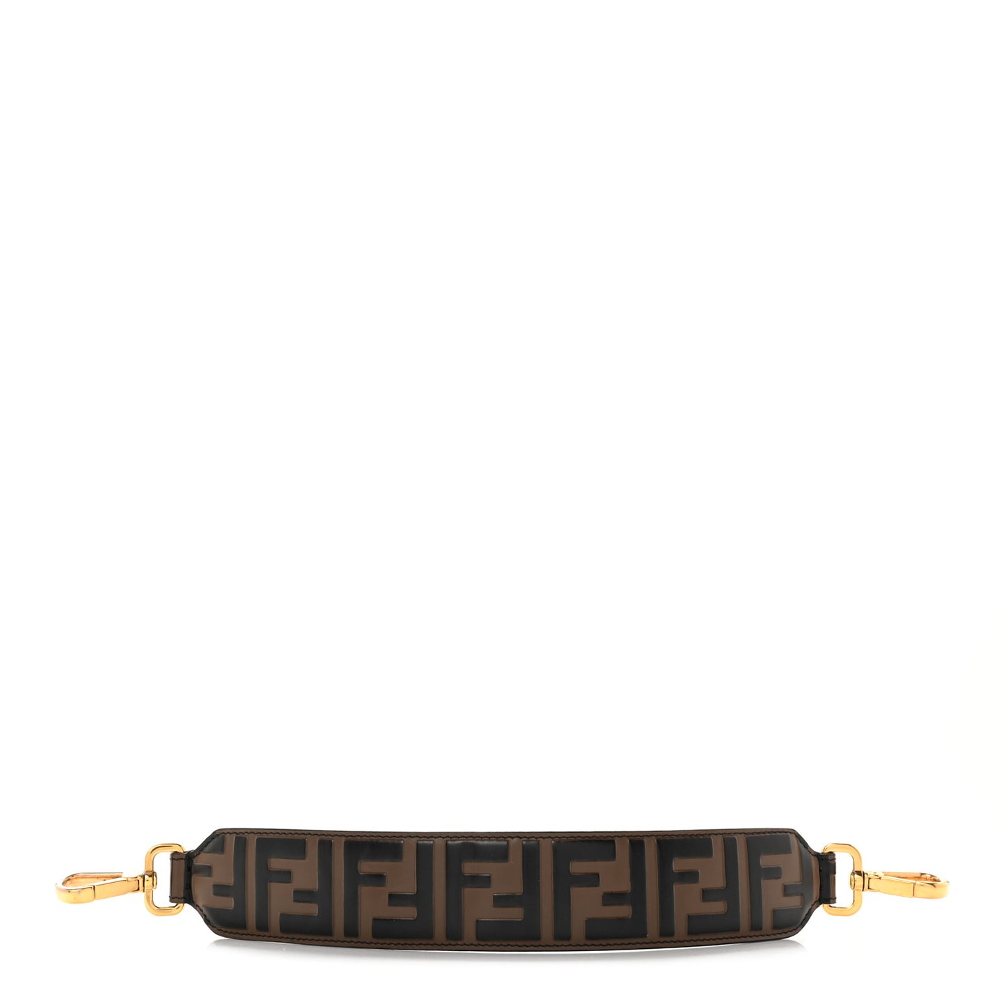 Calfskin FF 1974 Embossed Mini Strap You Maya Black