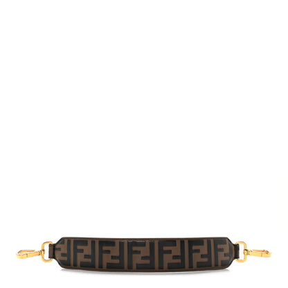 Fendi Calfskin FF 1974 Embossed Mini Strap You Maya Black 1 of 5