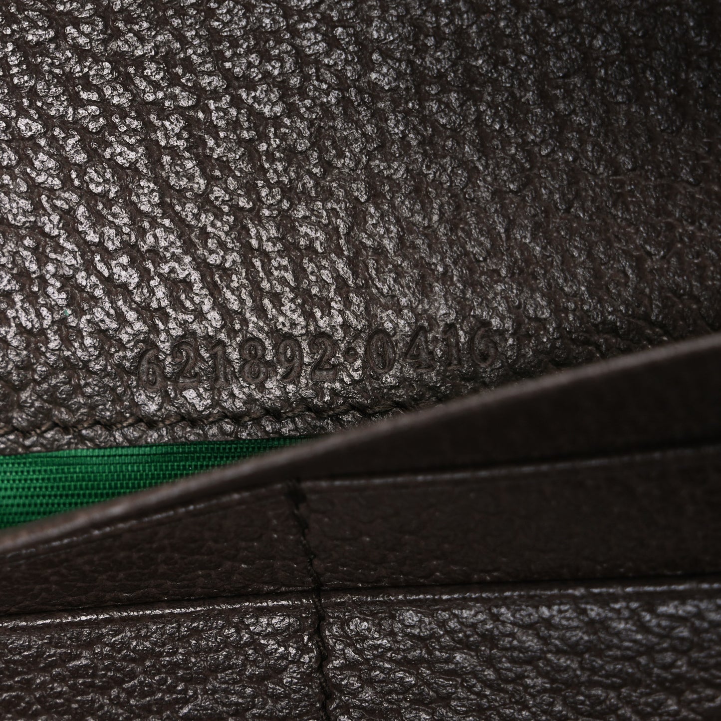 X ADIDAS Monogram Trefoil Embossed Wallet On Chain Brown