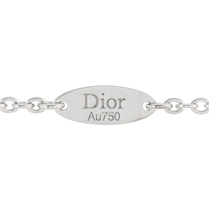 Christian Dior 18K White Gold Diamond Mother of Pearl Rose Des Vents Bracelet 4 of 6
