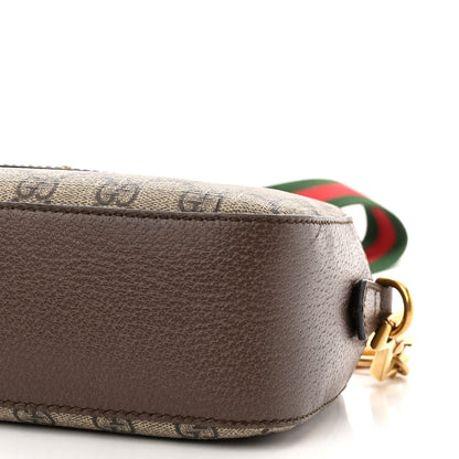 Gucci GG Supreme Monogram Web Neo Vintage Shoulder Bag Beige New Acero Crop 10 of 11