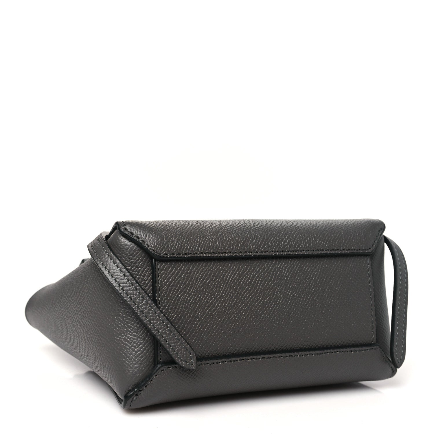 Celine Grained Calfskin Pico Belt Bag Grey 4 of 10