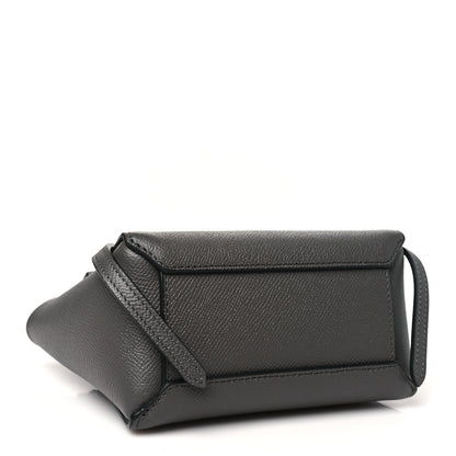 Celine Grained Calfskin Pico Belt Bag Grey 4 of 10