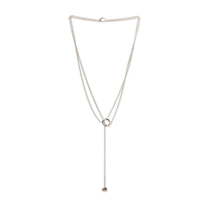 Cartier 18K Pink Yellow White Gold Baby Trinity Pampilles Necklace 3 of 5
