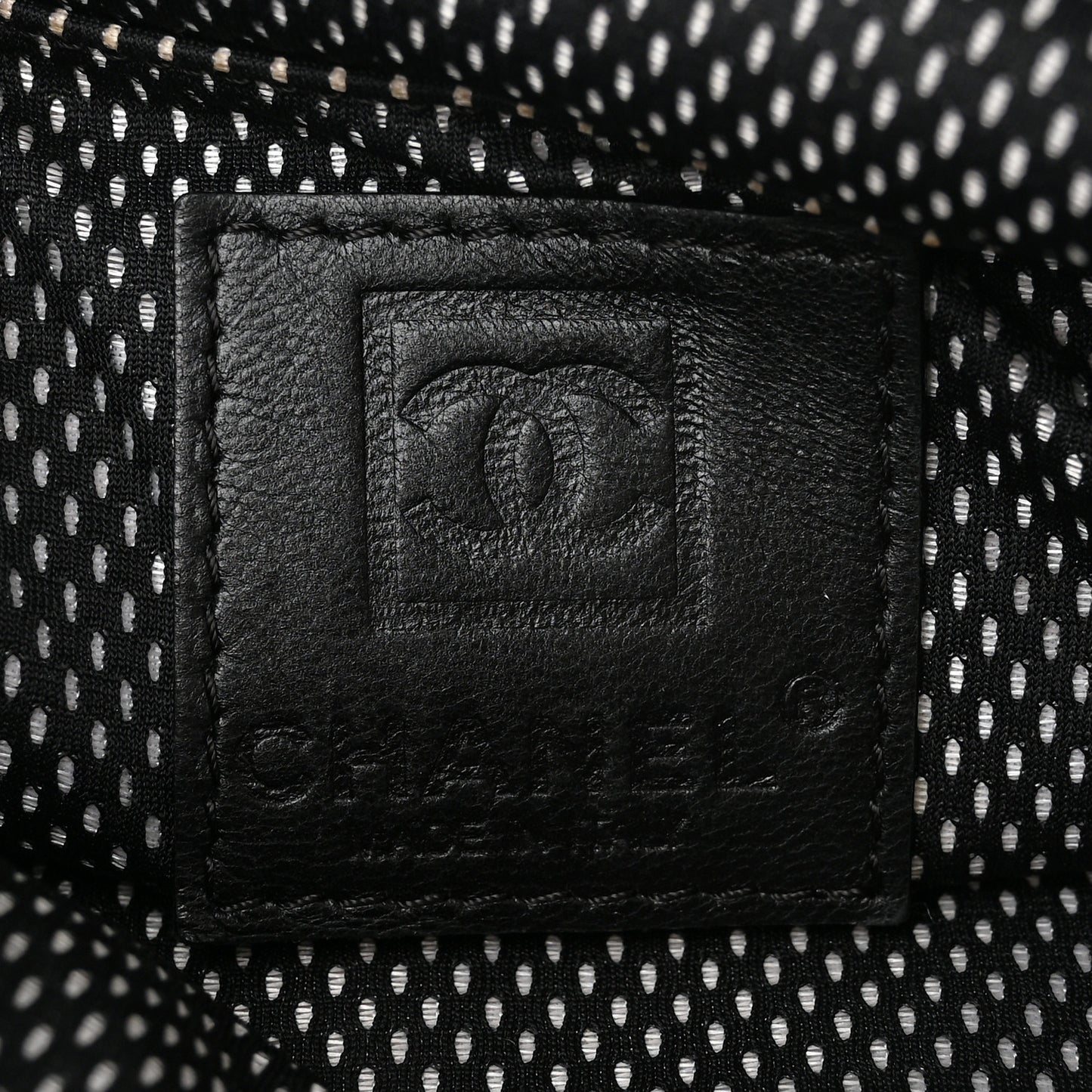 Coated Canvas Sport Crossbody Black