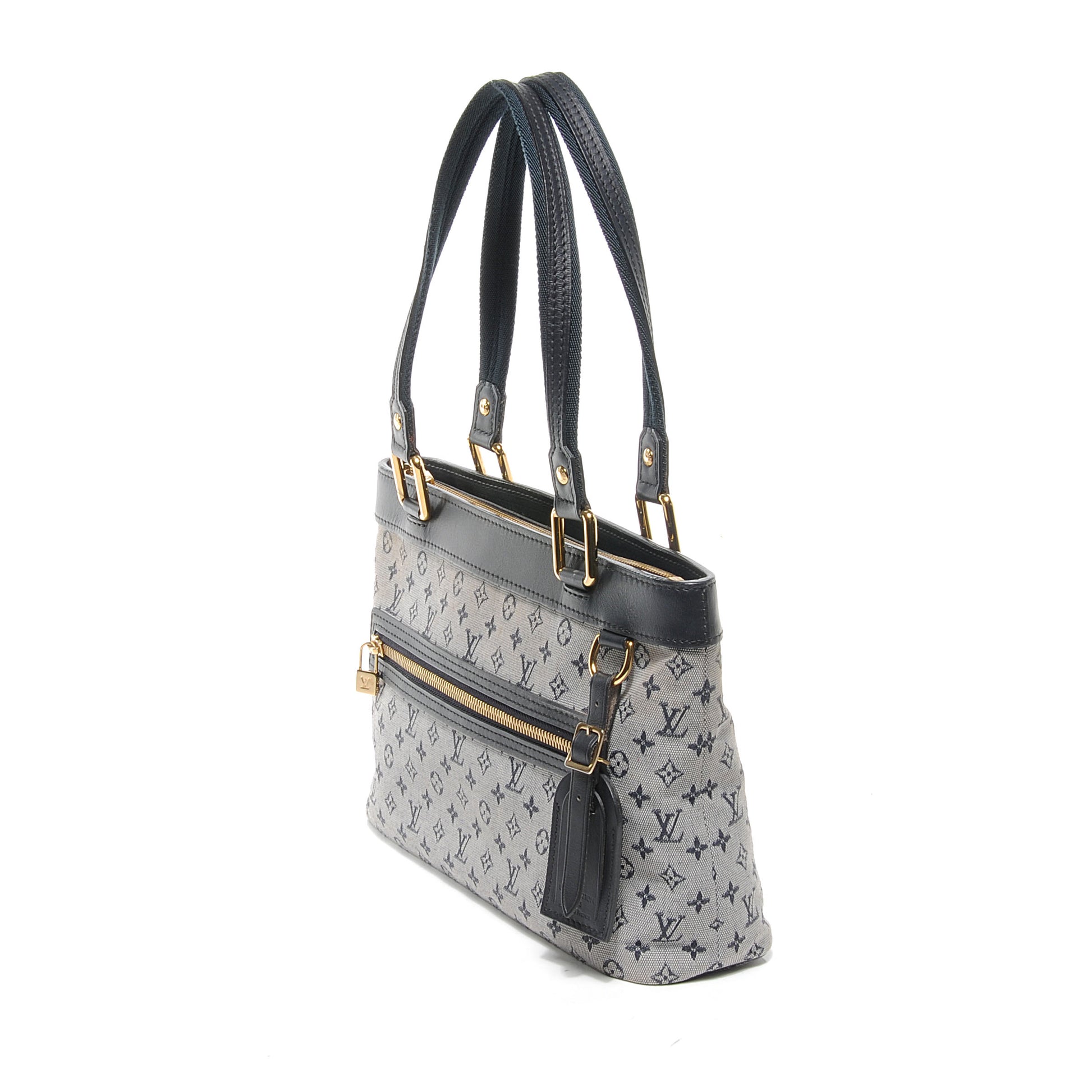 Louis Vuitton Mini Monogram Lucille PM Navy 3 of 7