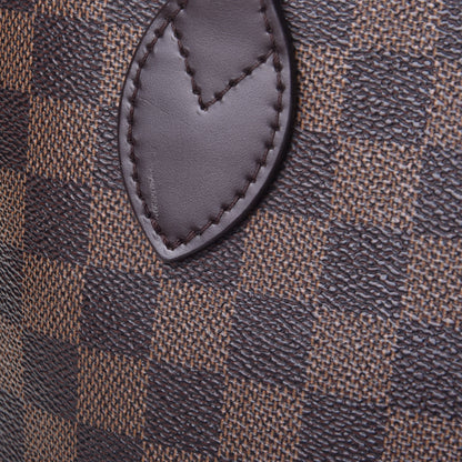 Louis Vuitton Damier Ebene Neo Neverfull MM Rose Ballerine 11 of 11