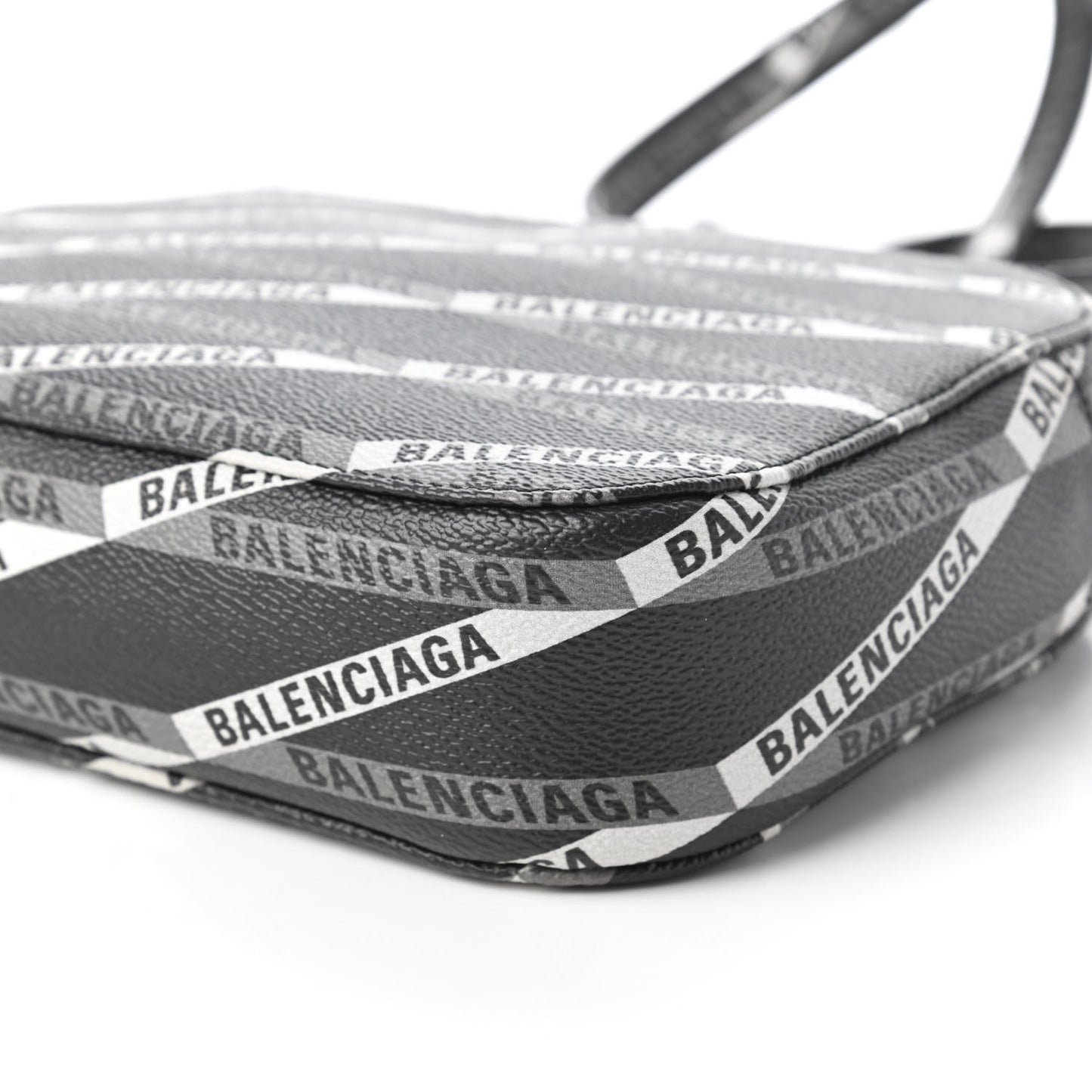 Coated Canvas Losange Monogram S Camera Bag Black Grey