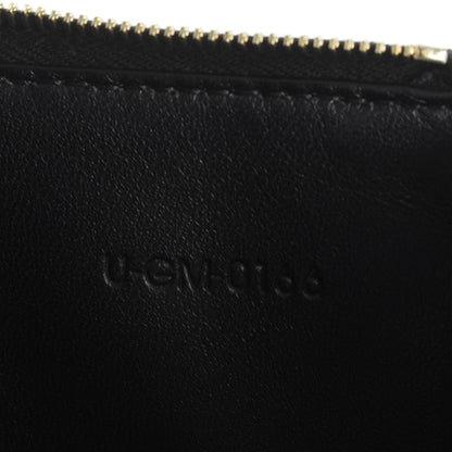 Celine Smooth Calfskin Ring Clutch w Dragonne Black 7 of 7