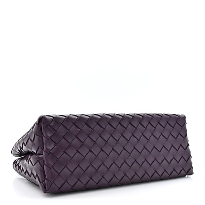 Bottega Veneta Nappa Intrecciato Small East West Andiamo Shoulder Bag Dark Mystic 4 of 10