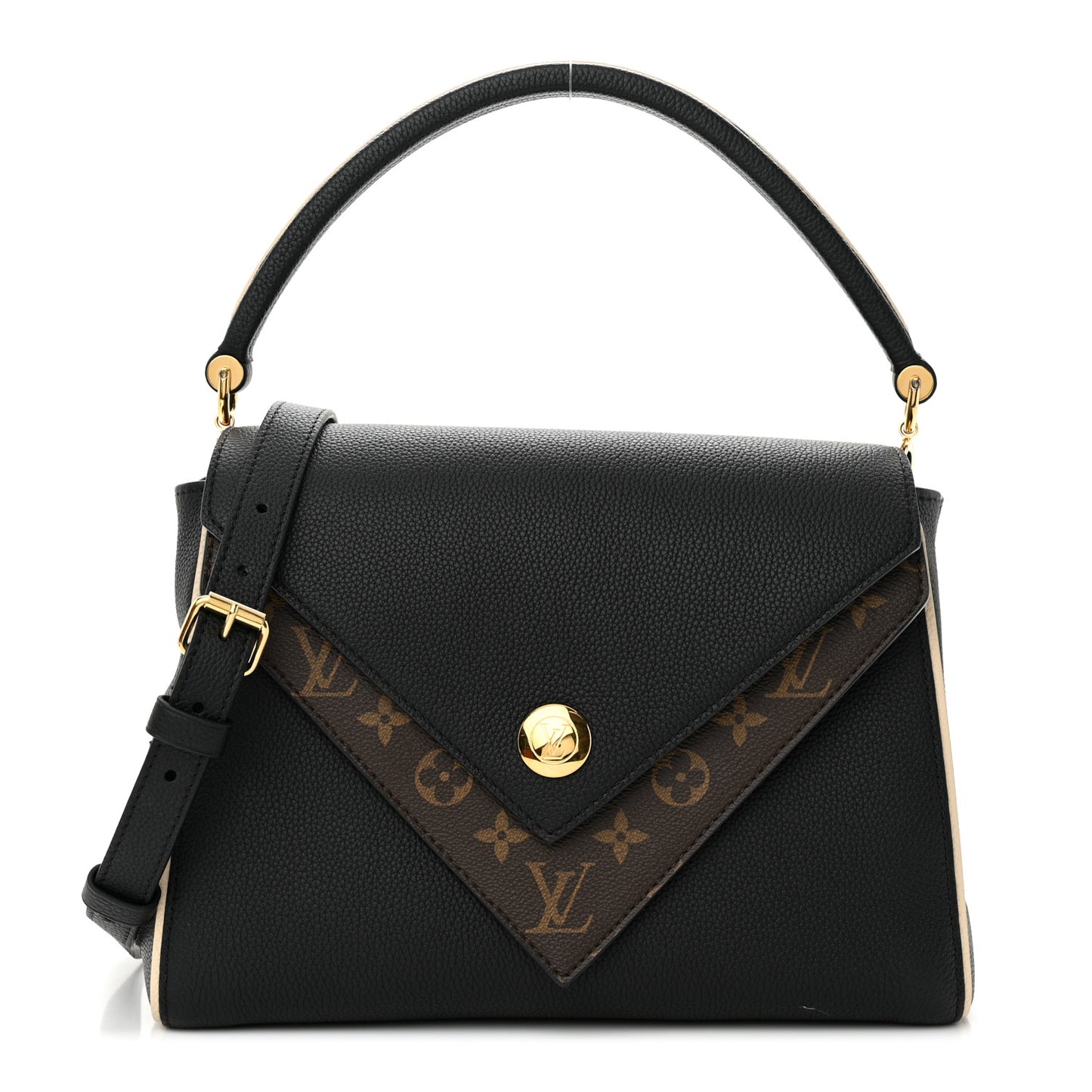 Monogram Double V Black