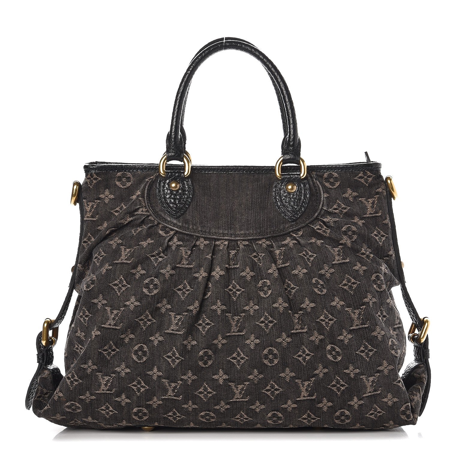 Louis Vuitton Denim Neo Cabby GM Black 1 of 9