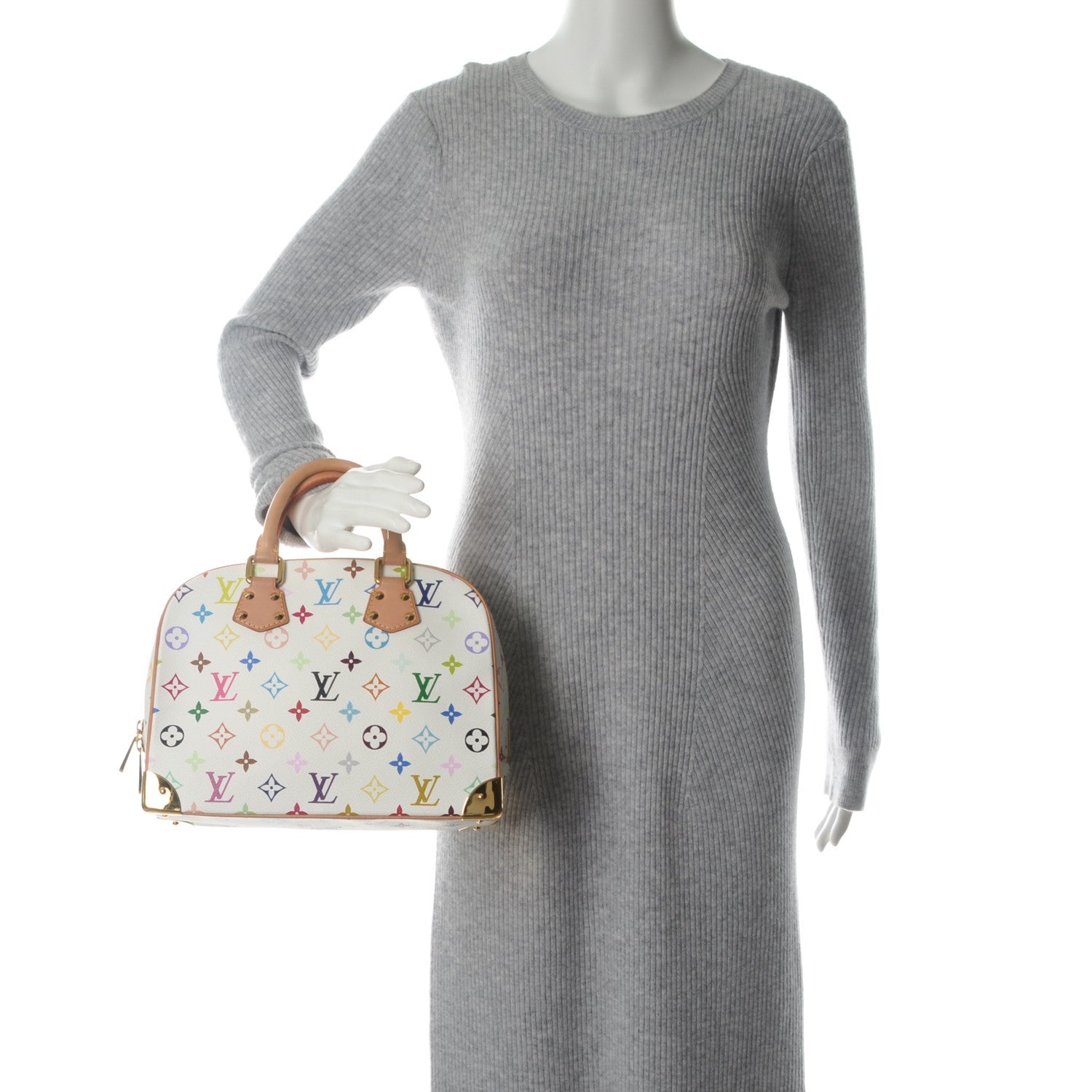 Louis Vuitton Monogram Multicolor Trouville White 2 of 6