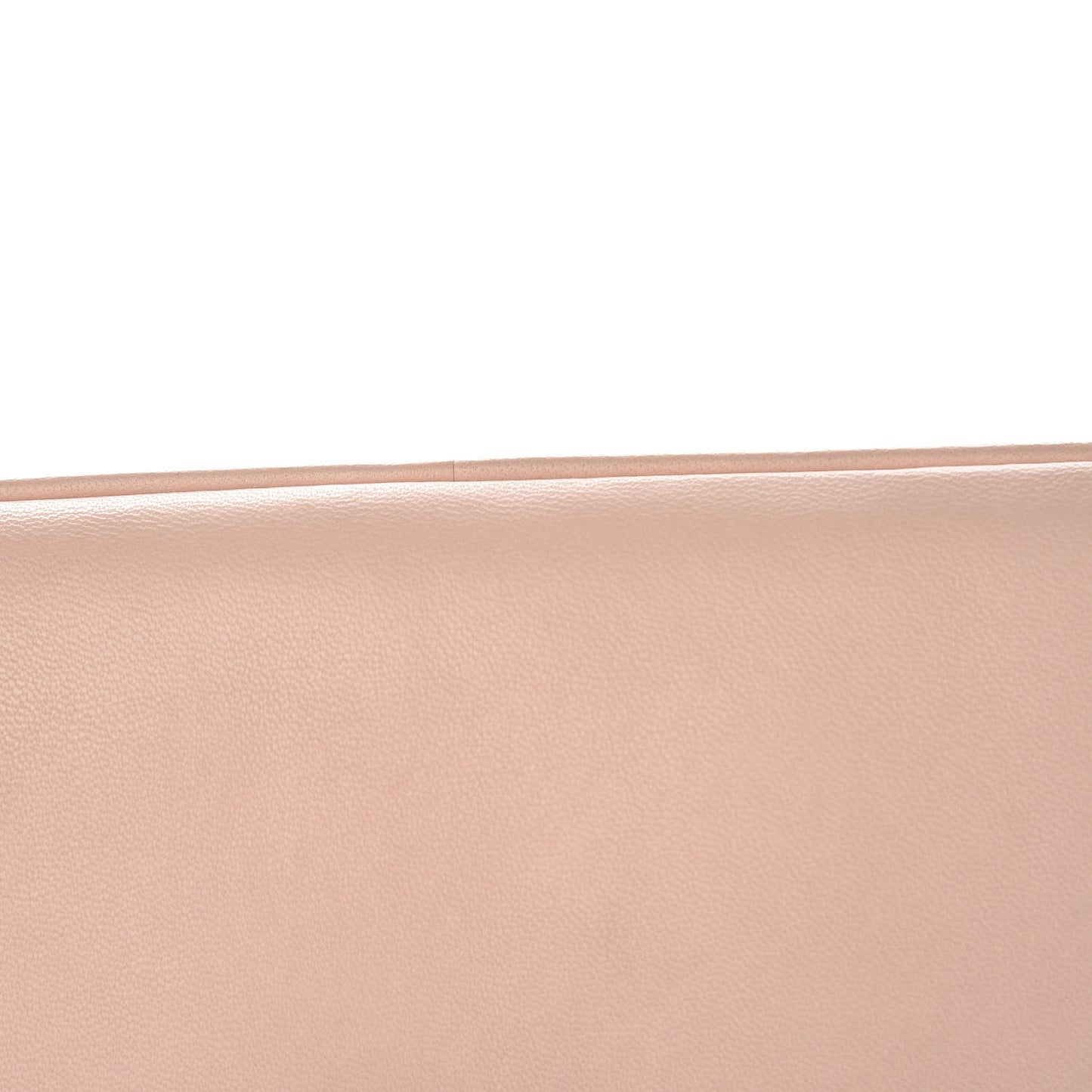 Nappa Intrecciato Zip Pouch Pink Brique
