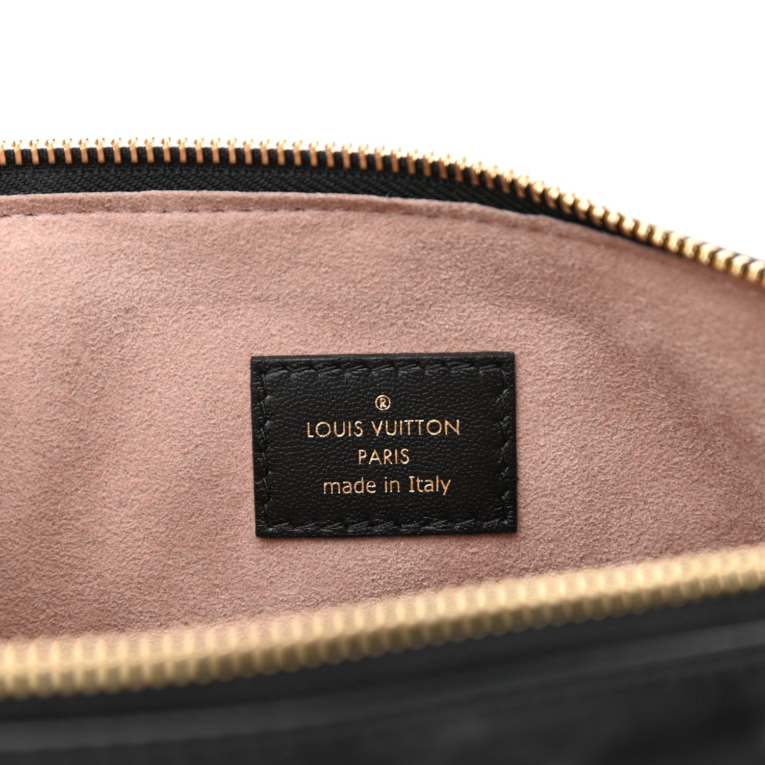 Louis Vuitton Lambskin Embossed Monogram Coussin PM Black 6 of 9