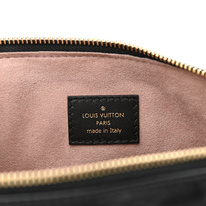 Louis Vuitton Lambskin Embossed Monogram Coussin PM Black 6 of 9