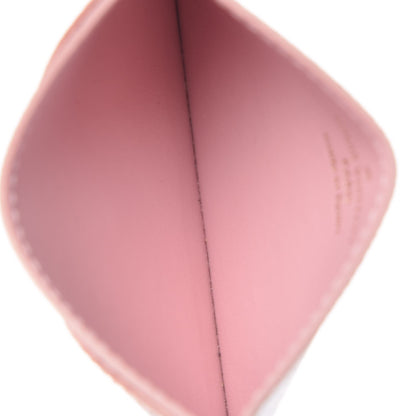 Louis Vuitton Damier Ebene Caissa Card Holder Rose Ballerine 5 of 10