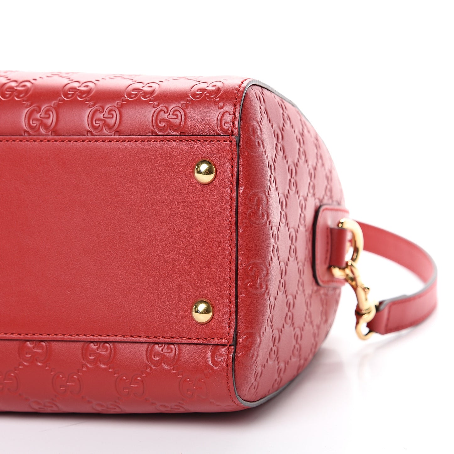 Guccissima Signature Boston Hibiscus Red