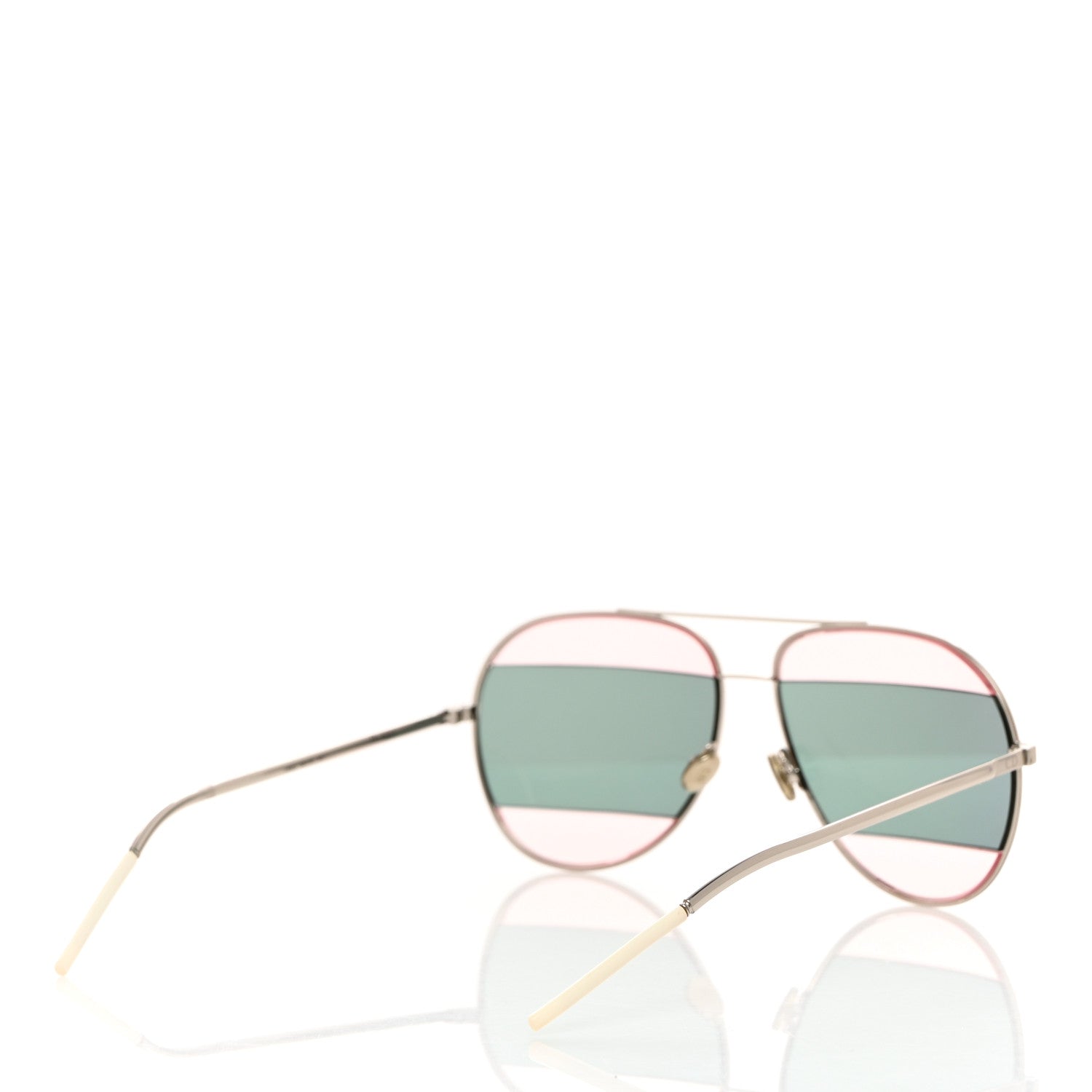 Christian Dior Metal Split 1 Aviator Sunglasses Purple 4 of 7