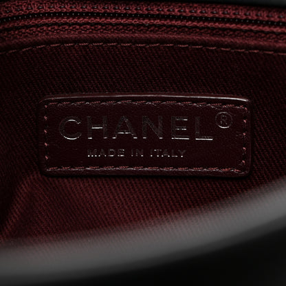 Chanel Calfskin Diamond Embossed New Chic Flap Black 6 of 10