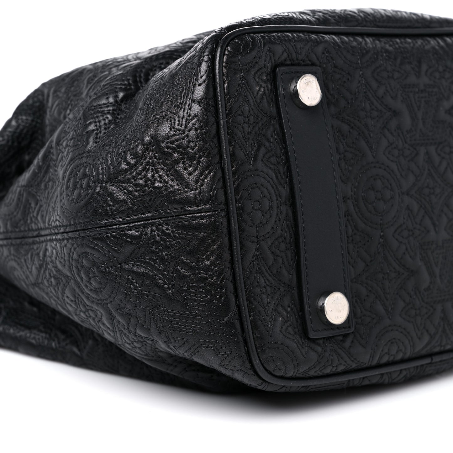 Monogram Lambskin Antheia Lilia PM Black