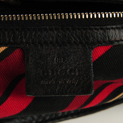 Gucci Calfskin Medium Britt Hobo Black 6 of 7