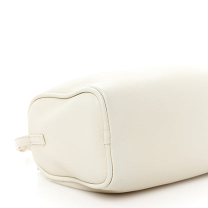 The Row Grained Calfskin 90's Bag Ivory 8 of 13