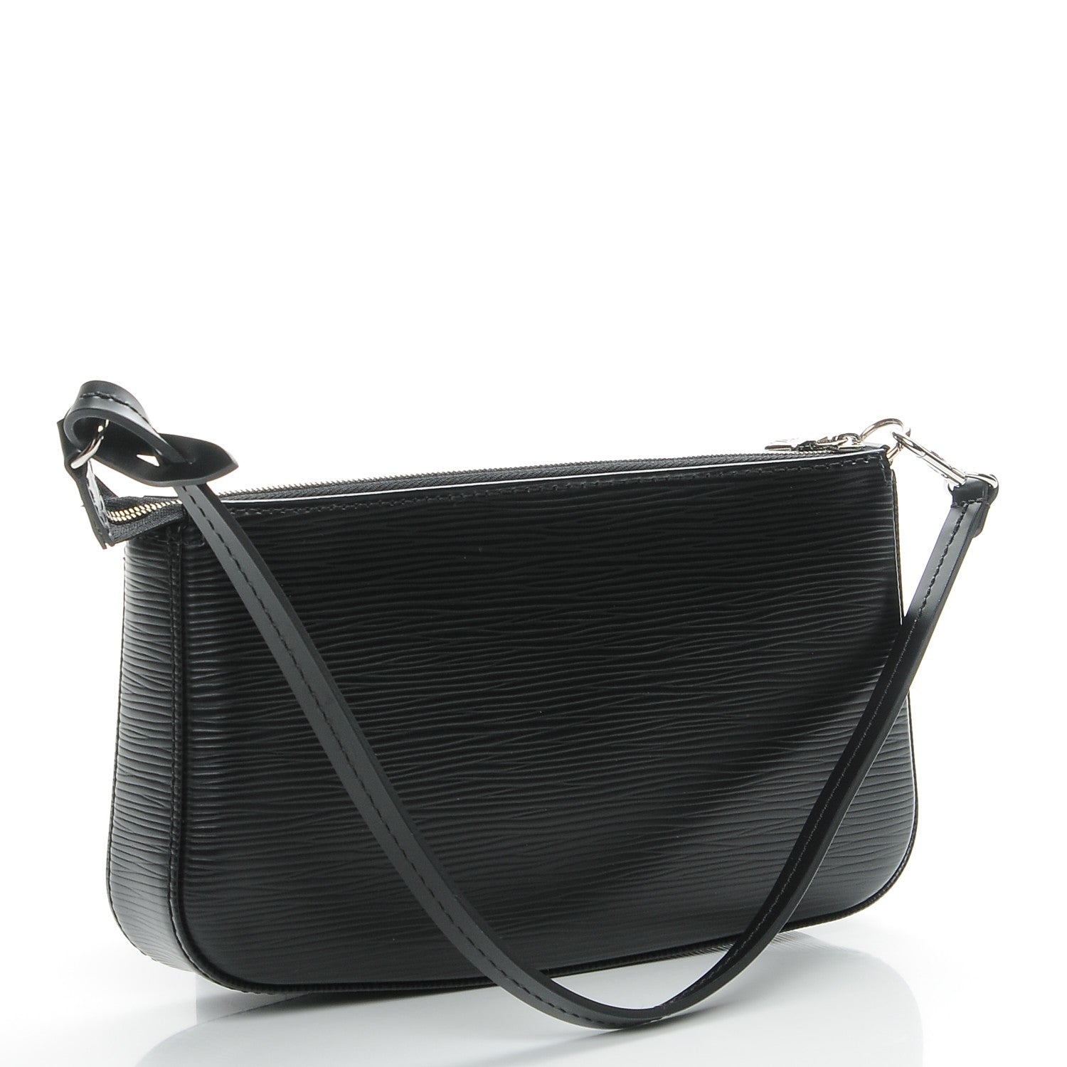 Louis Vuitton Epi Pochette Accessories NM Black 3 of 8