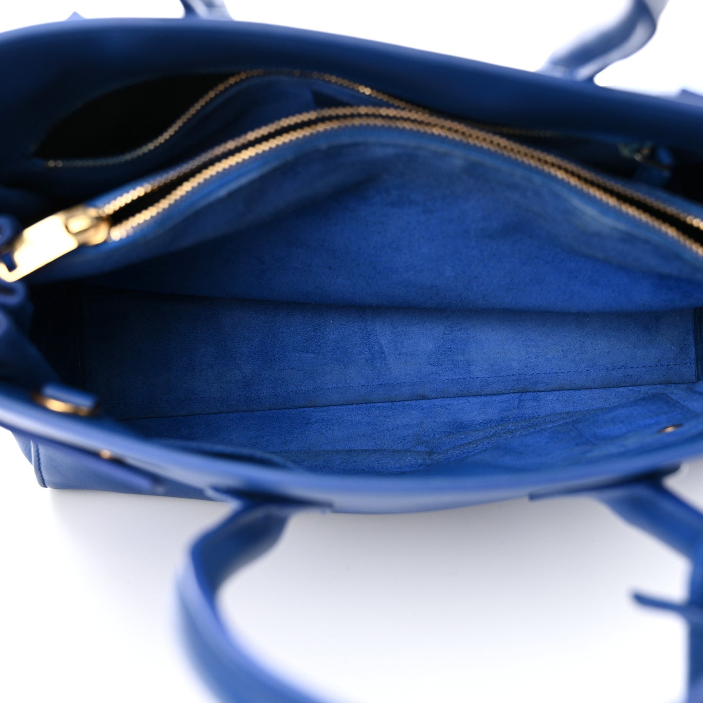 Calfskin Small Sac De Jour Blue Majorelle