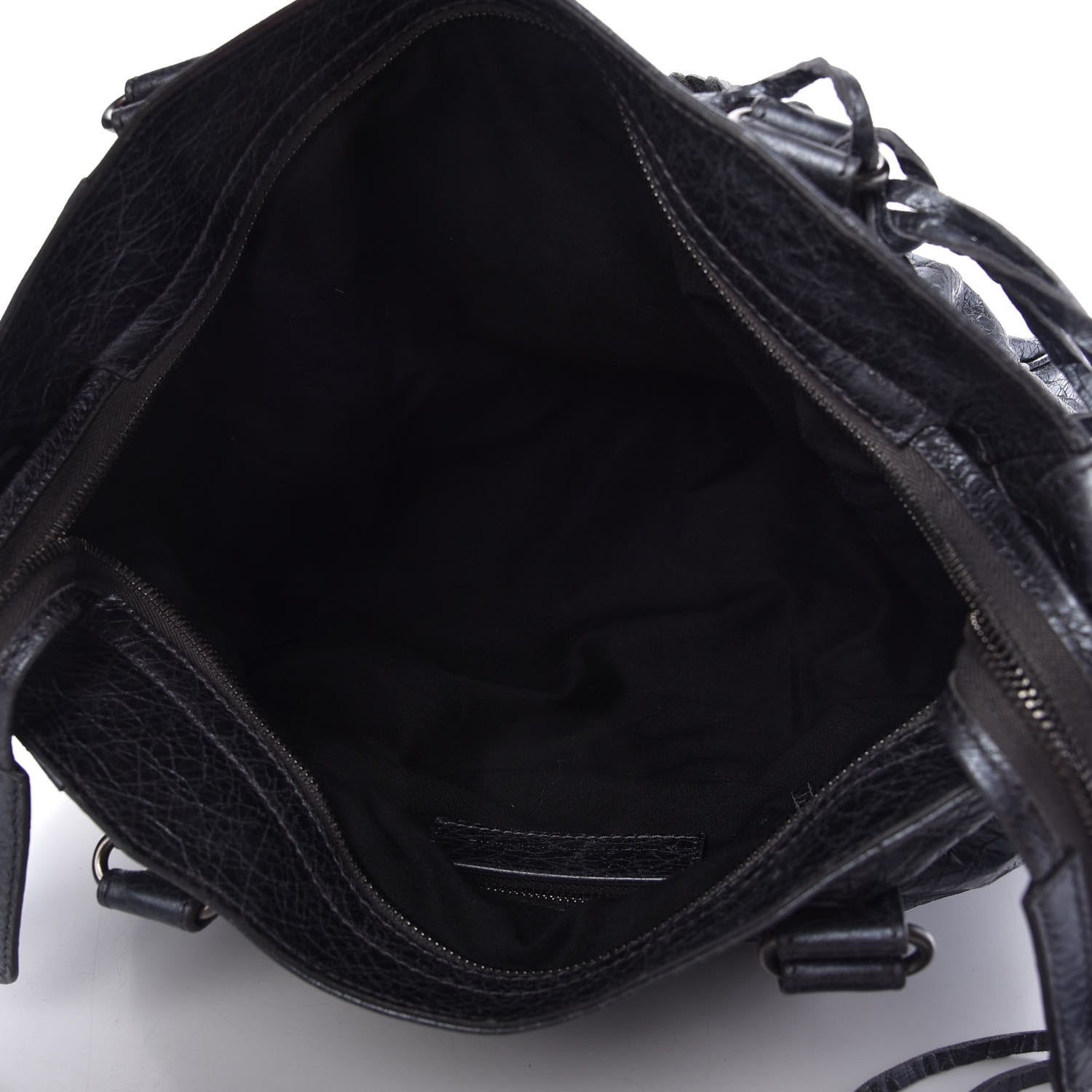 Balenciaga Metallic Agneau Classic Hardware Argent Fonce 6 of 10