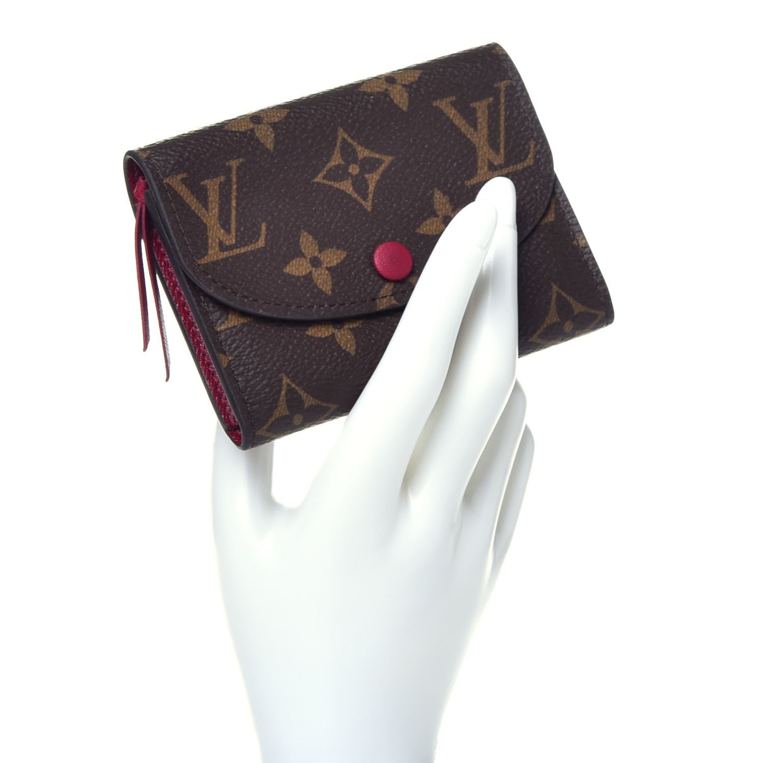 Louis Vuitton Monogram Rosalie Coin Purse Fuchsia 2 of 7