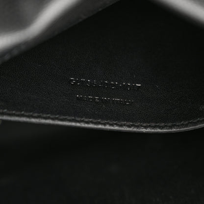Saint Laurent Grain De Poudre Medium Classic Monogram Kate Satchel Black 7 of 17