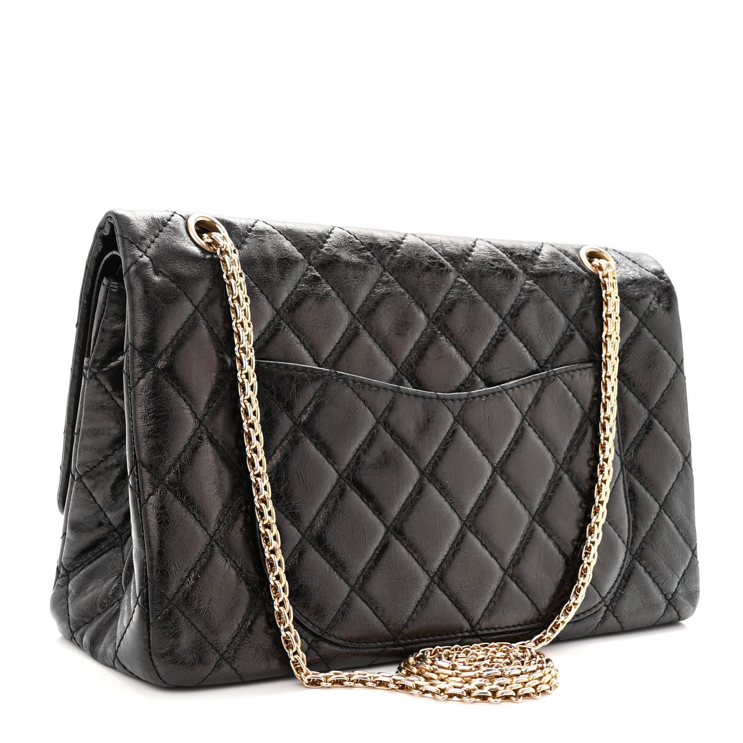Chanel Aged Calfskin Quilted 2.55 Reissue 227 Flap Black 3 of 10